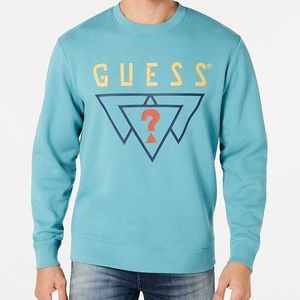 GUESS Blue Sweatshirt